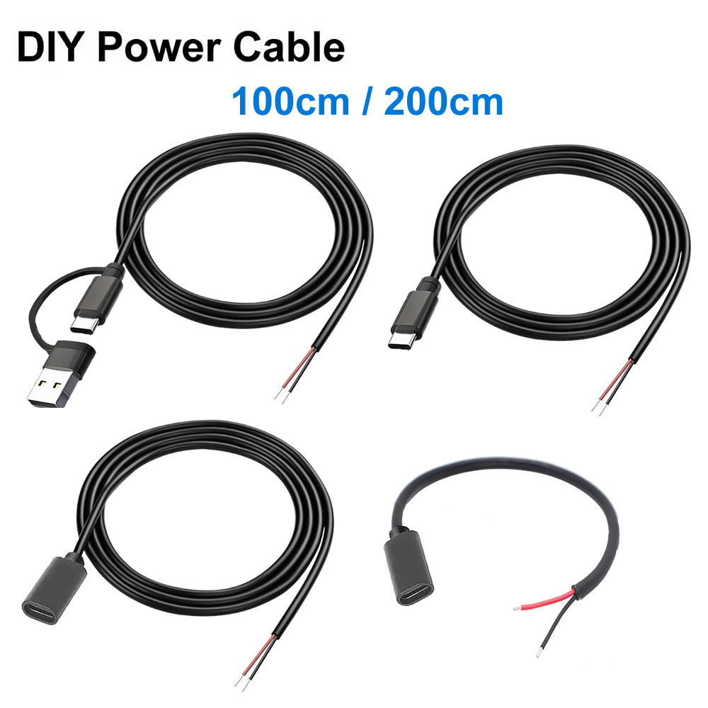 Diy Automation - DC 2 Pin Power Cable USB