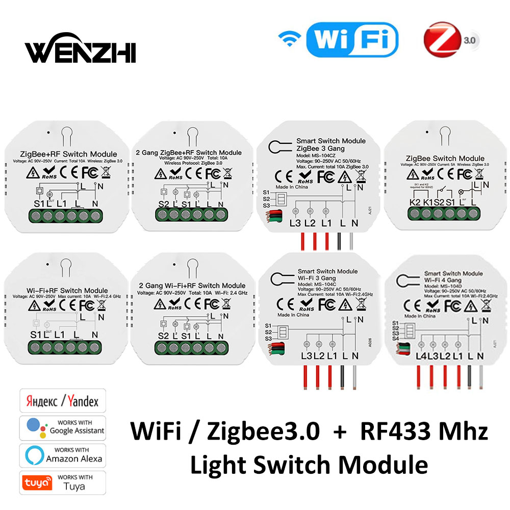 Light Switch Module Wifi Zigbe - Home Automation Ideas review and price