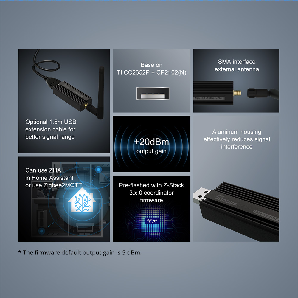 SONOFF zigbee gateway 3.0 ZBDo - Matter Hub Thread review and price