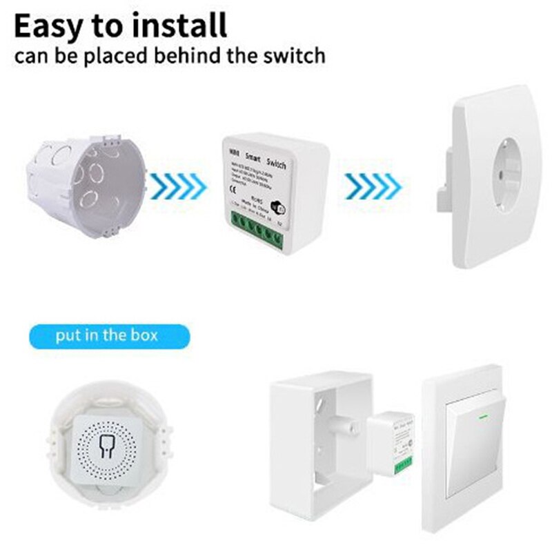 Tuya 16A 20A Mini WiFi Smart S - Home Automation Ideas review and price