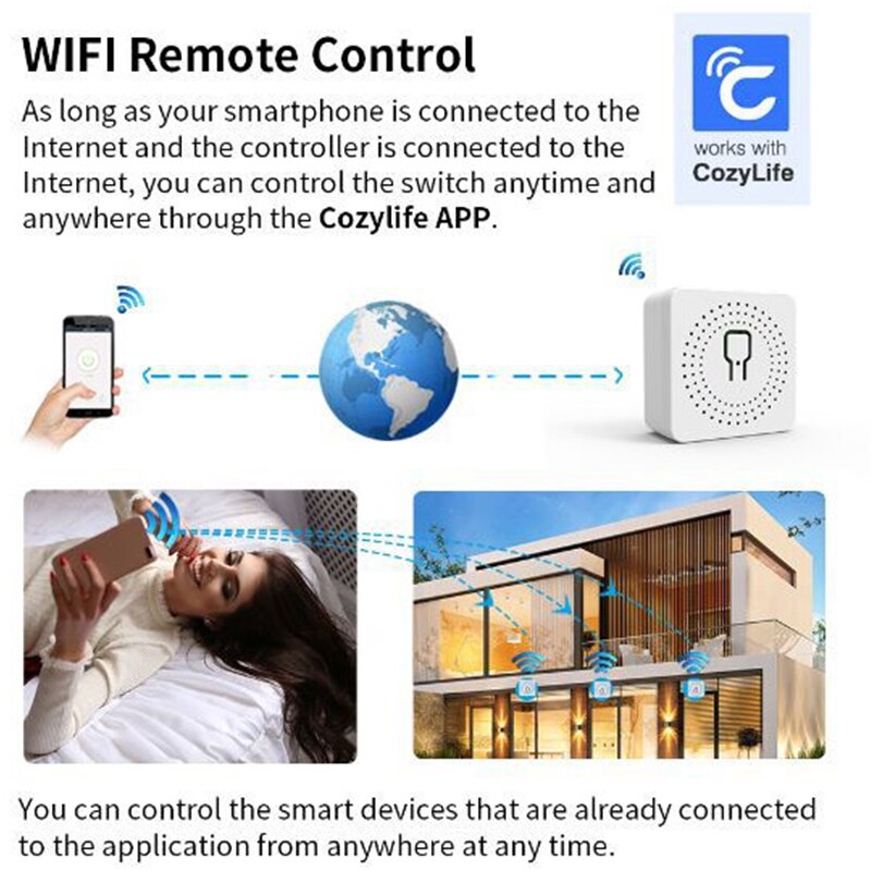 Tuya 16A 20A Mini WiFi Smart S - Home Automation Ideas review and price