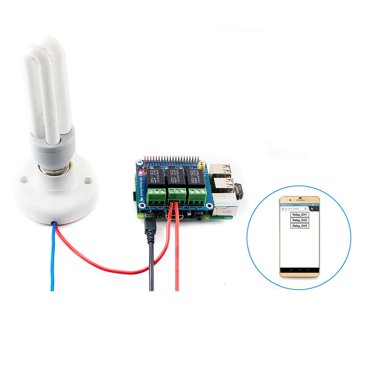 Waveshare 5V 3-Channel Relay M - Pi Zero W Board review and price