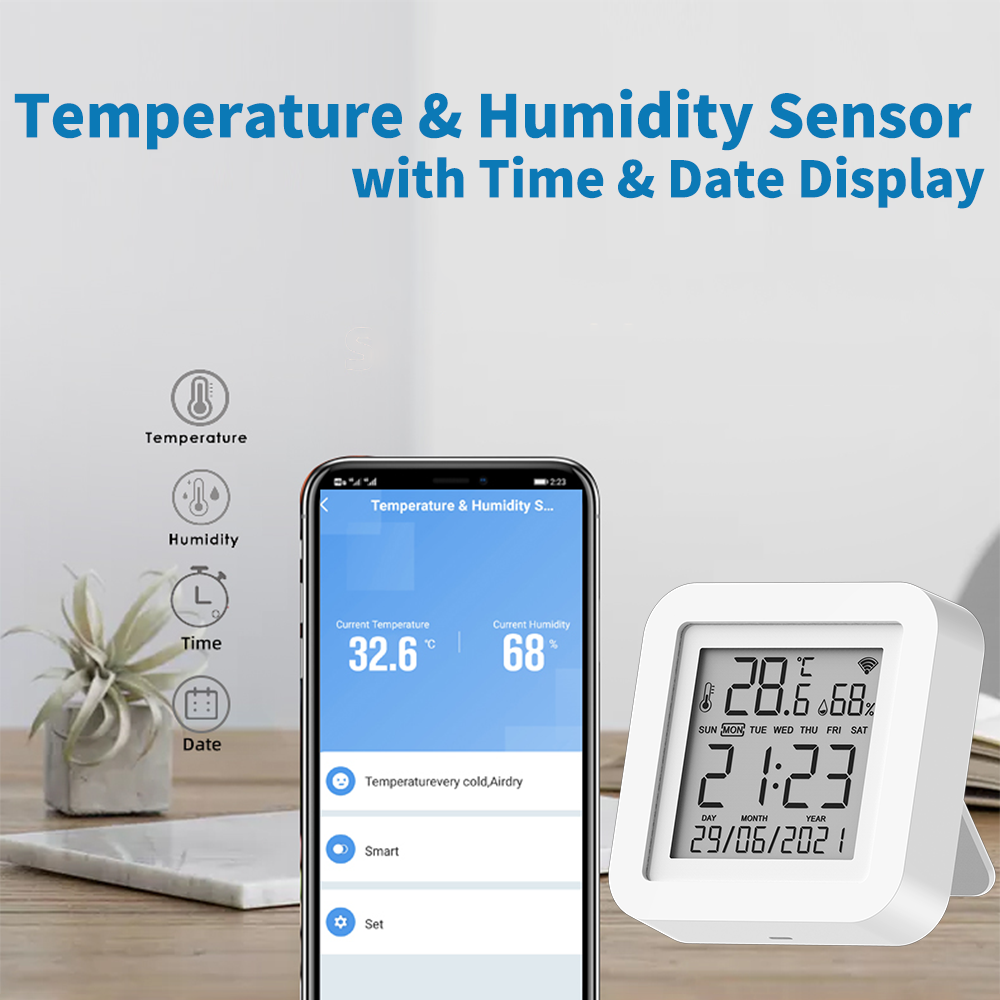 Tuya WIFI Temperature & Humidi - Home Automation Ideas review and price