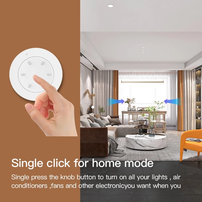 Smart ZigBee Knob Switch Work  - Home Automation Ideas review and price