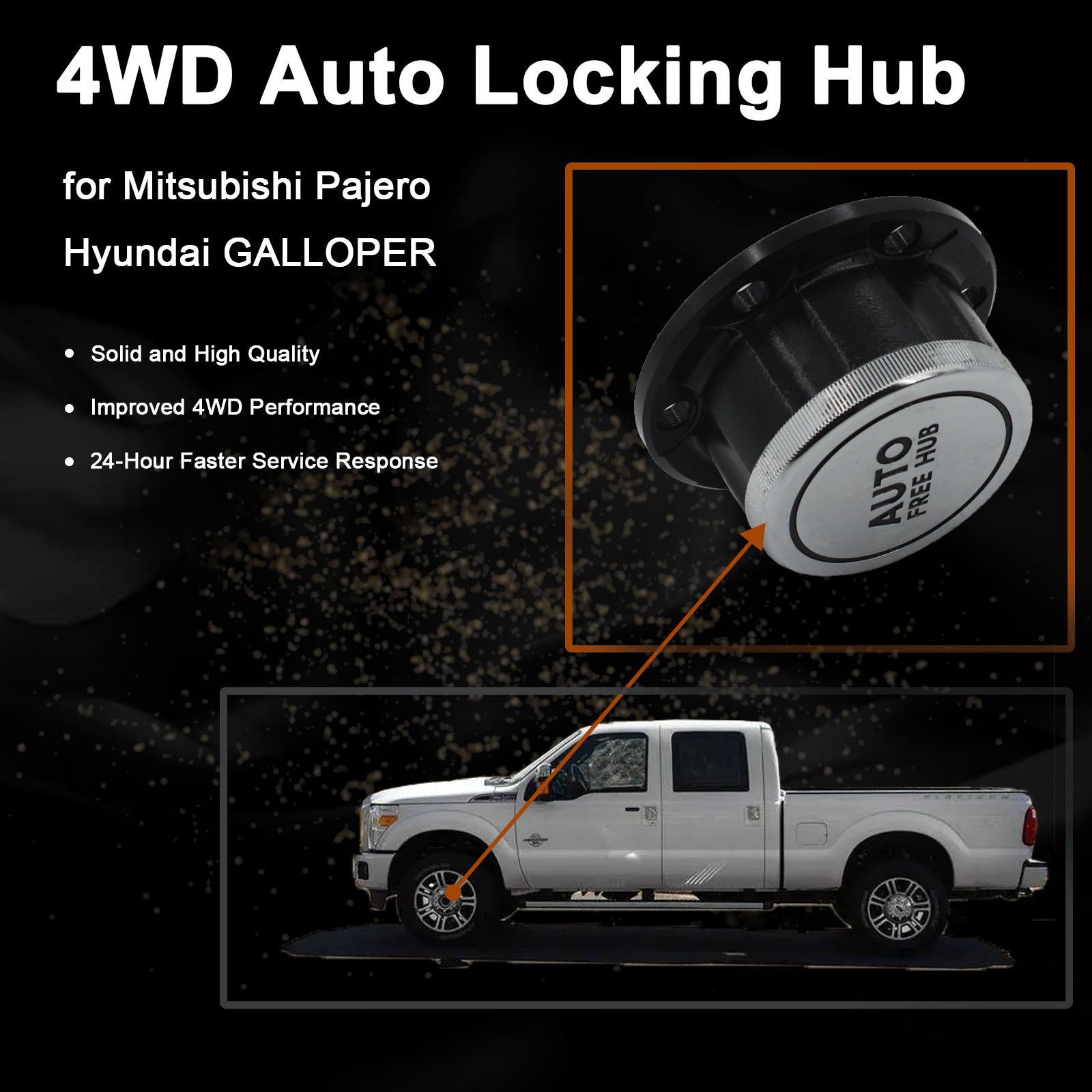 Free wheel locking hub for Mit - Matter Hub Thread review and price